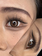 QY-6 “Double-Spike Sunflower” Natural Wispy Lash Clusters (9–11mm, C Curl)