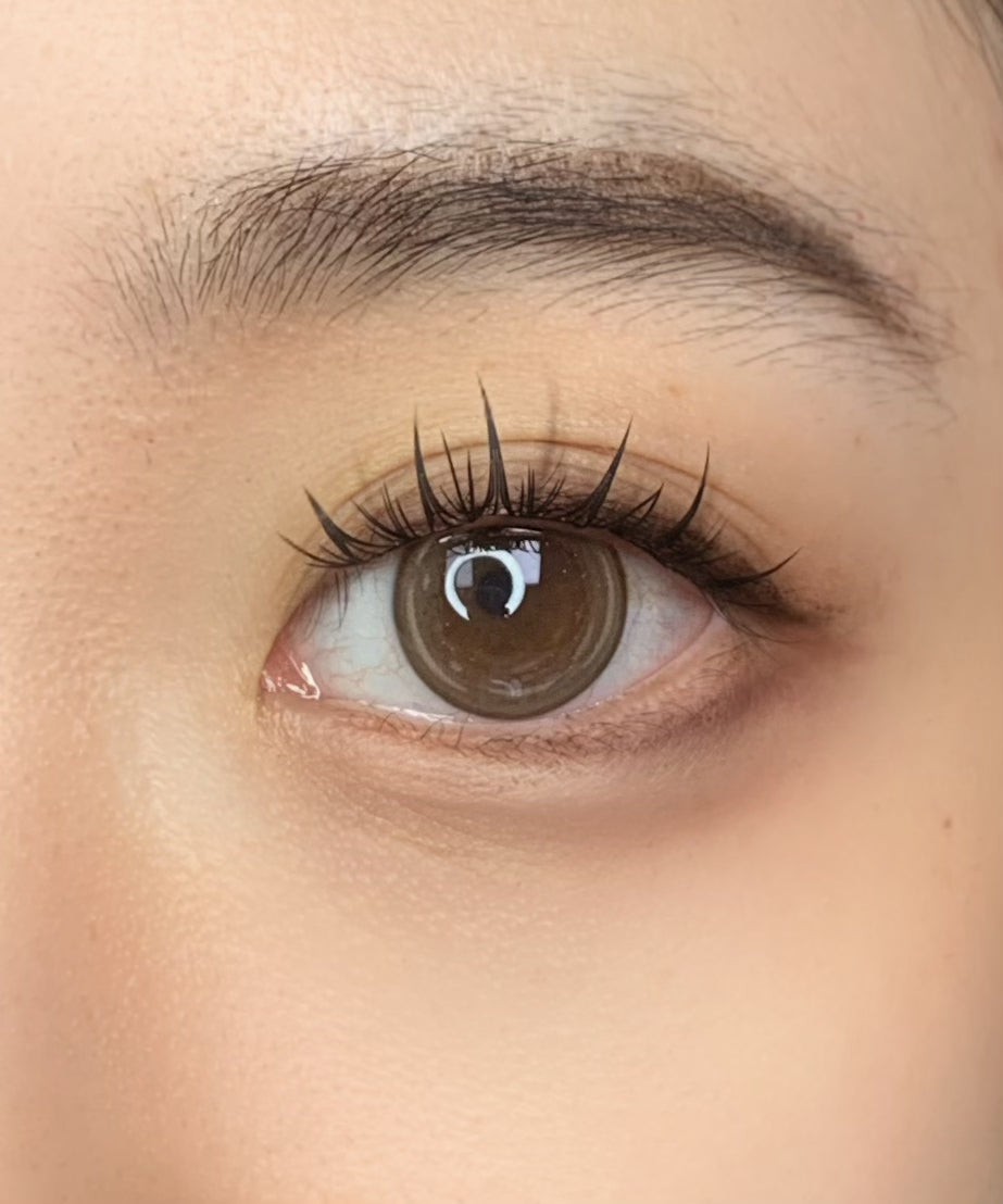 QY-51 “Little Deer” Natural Spiky Cluster Lashes, No-Glue Self-Adhesive, C Curl, 9–12mm