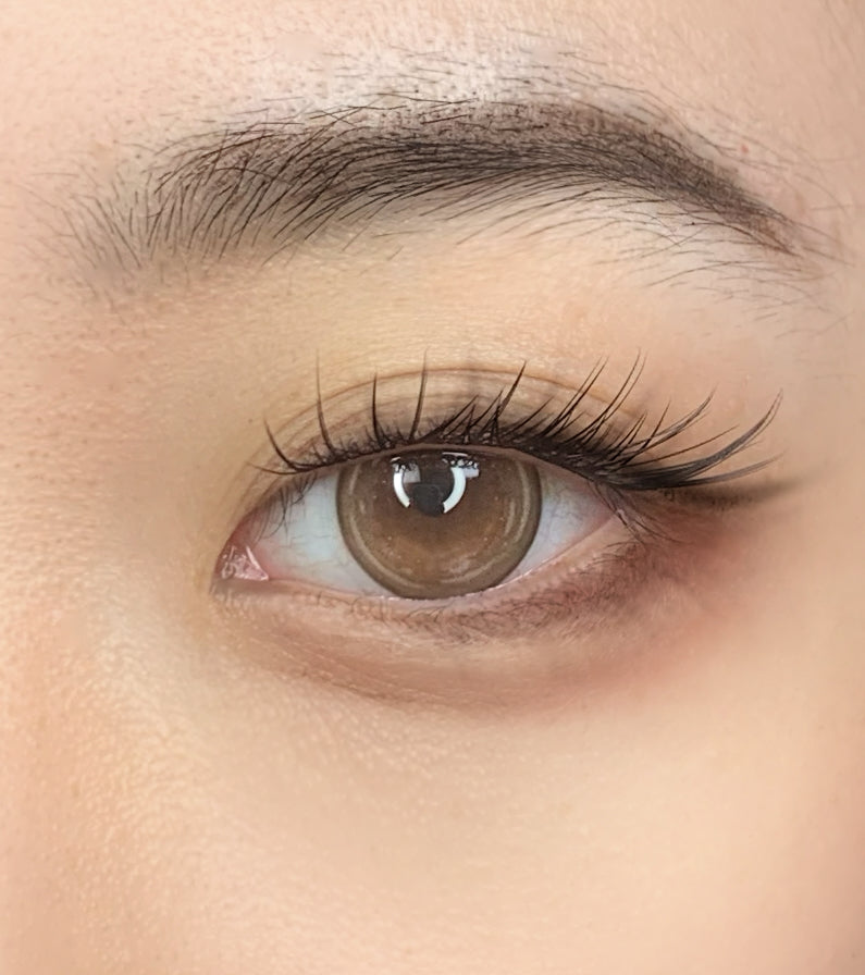 QY-7 “Su Daji” Fox-Eye Natural Wispy Lash Clusters (9–13mm, C Curl)